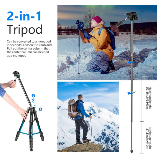 NEEWER SAB264 70" Aluminum Alloy Monopod Tripod