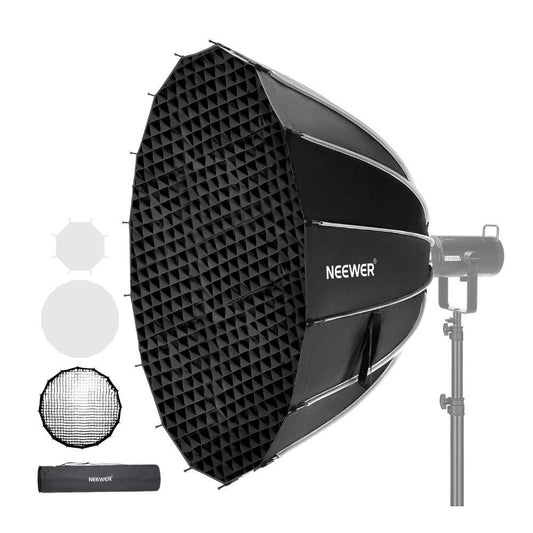 NEEWER 85cm Deep Parabolic Quick Release Softbox With Honeycomb Grid