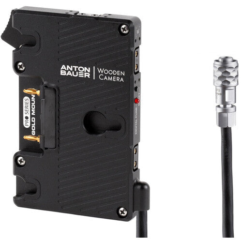Anton/Bauer Pro Gold Mount Battery Bracket with BMPCC 6K/4K Locking 2-Pin Output