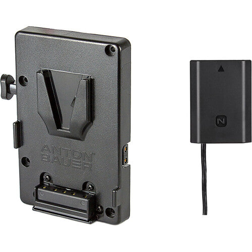 Anton/Bauer V-Mount Battery Bracket with P-Tap and Sony NP-FZ100 Dummy Battery Output