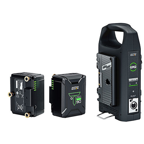 Anton/Bauer Titon Micro 90 Gold Mount Two-Battery Kit with GM2 Charger