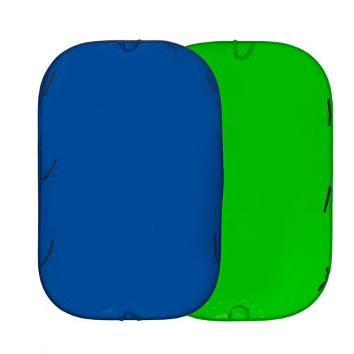Manfrotto 6x7' Blue/Green Chromakey Collapsible Background