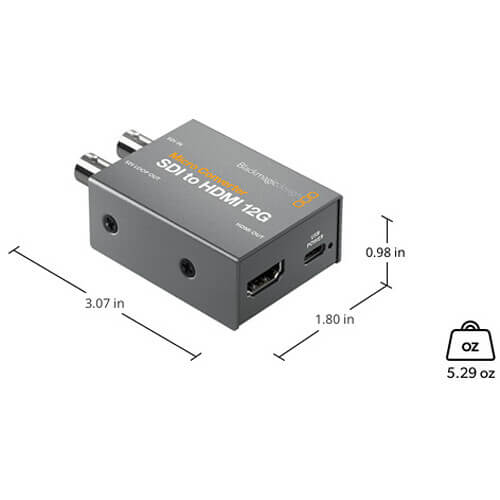 Blackmagic Design Micro Converter SDI to HDMI 12G