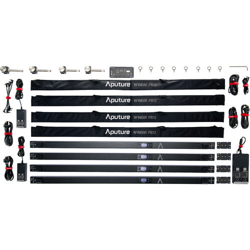 Aputure INFINIBAR PB12 RGB LED Light Panel (4', 4-Light Kit)