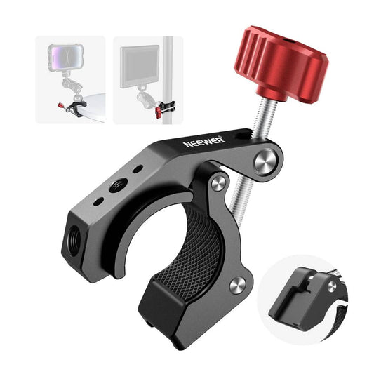 NEEWER CRAB-SHAPED CLAMP THREADED HOLES AND COLD SHOE (33000030)