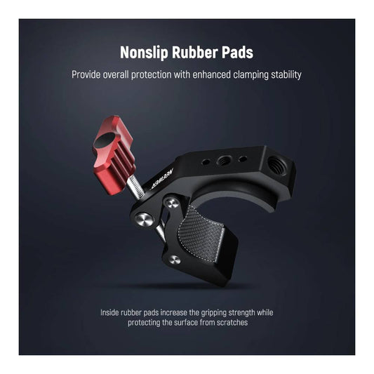 NEEWER CRAB-SHAPED CLAMP THREADED HOLES AND COLD SHOE (33000030)