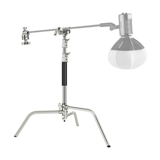 NEEWER SC172 Pro Stainless Steel Heavy Duty C Stand With Boom Arm