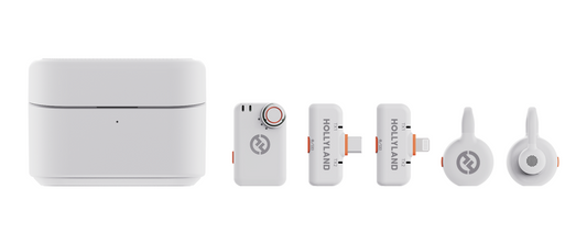 Hollyland LARK M2S Ultimate combo (Glacier White)