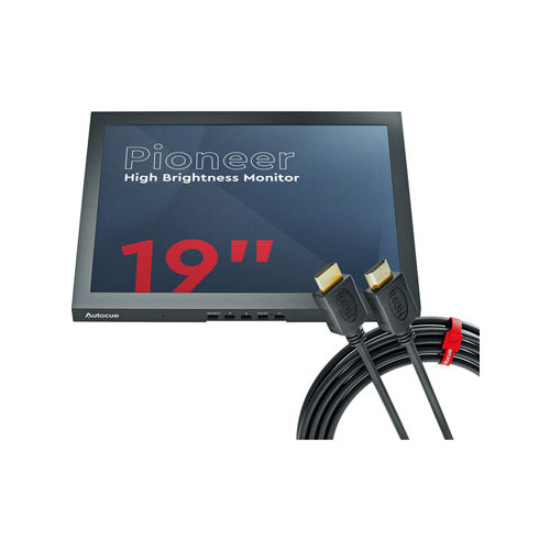 Autocue Pioneer 19″ High-Bright Multi-Input Monitor