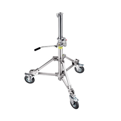 Avenger Strato Safe 18 Stand with Braked Wheels (Chrome-plated, 5.7')