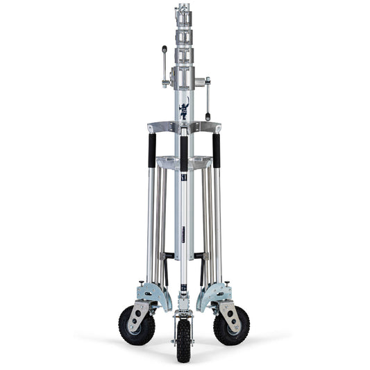 Avenger Long John Stand with Braked Foam-Filled Wheels (18.7')