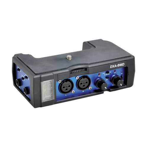 Beachtek DXA-BMD Blackmagic Cinema Camera 2-Channel Passive Audio Adapter
