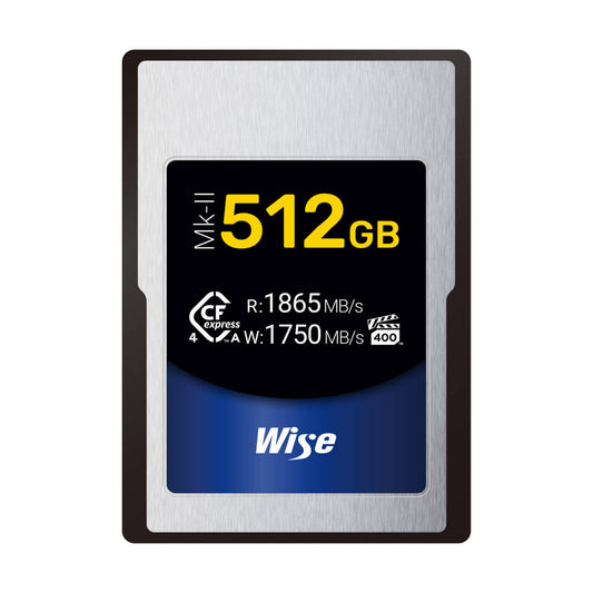 Wise Advanced 512GB CFexpress 4.0 Type A Memory Card