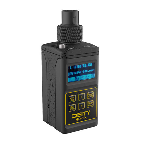 Deity Microphones HD-TX Plug-On Transmitter with Built-In Recorder (2.4 GHz)
