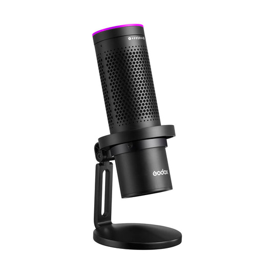 Godox EM68G RGB Cardioid Condenser USB Microphone with App Control