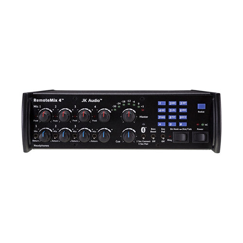 JK Audio RemoteMix 4 Portable Broadcast Mixer with Phone Line Hybrid