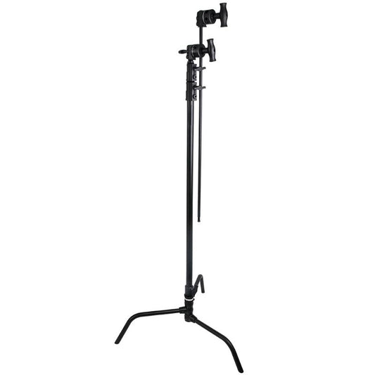 KUPO 40" Master C-stand W/ Turtle Base Kits (Black)