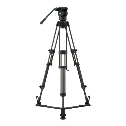Libec LX5: Tripod system with ground spreader for small sized cameras