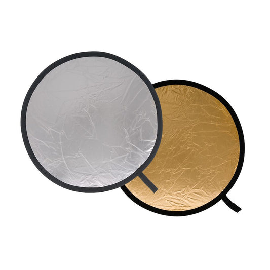 Manfrotto Collapsible 30'' Reflector, Silver/Gold