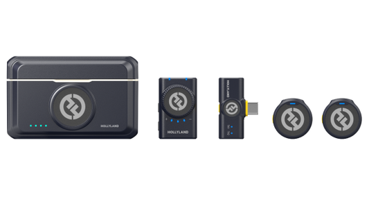 Hollyland Lark M2 Mini Combo Wireless Microphone System (2.4GHz)