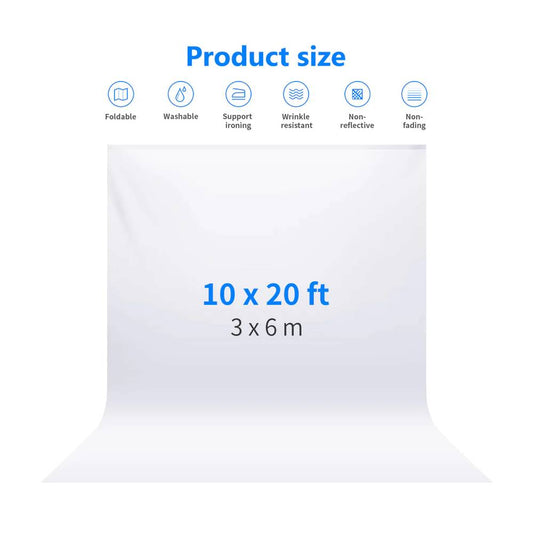 NEEWER 3x6M / 10x20Ft Collapsible Backdrop
