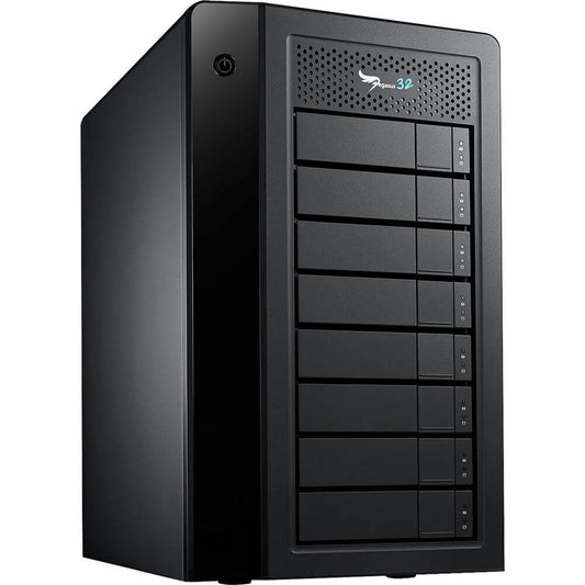 Promise Technology Pegasus32 R8 64TB 8-Bay Thunderbolt 3 / USB 3.2 Gen 2 RAID Array (8 x 8TB)