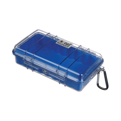 Pelican 1060 Clear Micro Case (Blue)