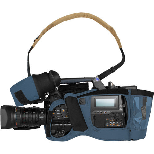 Porta Brace Camera BodyArmor Camera Case for Sony PMW-400 (Blue)