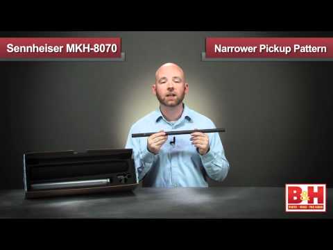 Sennheiser MKH 8070 Moisture-Resistant Long Shotgun Microphone