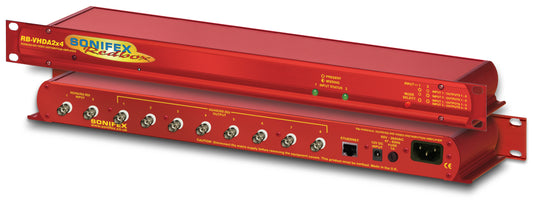 Sonifex RB-VHDA2x4 3G/HD/SD-SDI 2 Input, 8 Output Video Distribution Amplifier