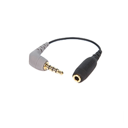 Rode SC4 3.5mm TRS Female to 3.5mm Right-Angle TRRS Male Adapter Cable for Smartphones