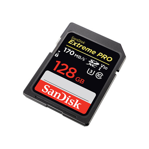 SanDisk 128GB Extreme PRO UHS-I SDXC Memory Card