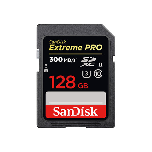 SanDisk 128GB Extreme PRO UHS-II SDXC Memory Card