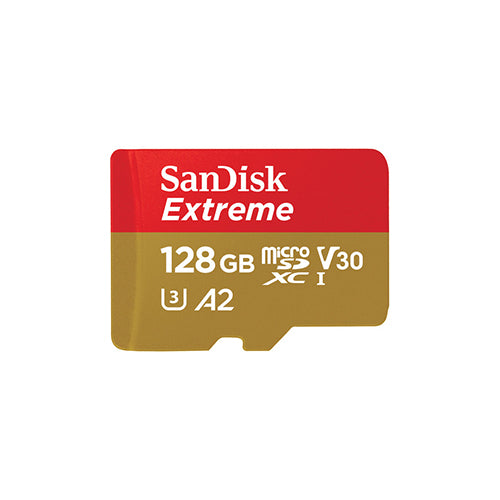SanDisk 128GB Extreme UHS-I microSDXC Memory Card