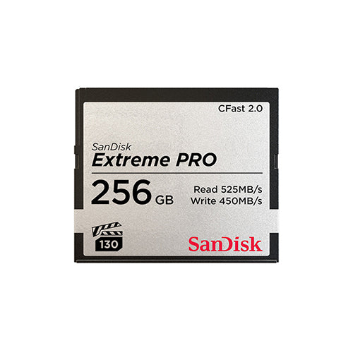 SanDisk 256GB Extreme PRO CFast 2.0 Memory Card