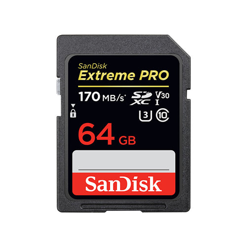 SanDisk 64GB Extreme PRO UHS-I SDXC Memory Card