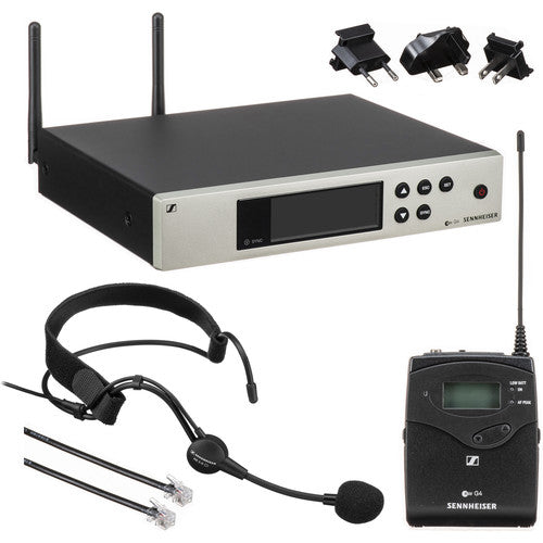 Sennheiser EW 100 G4-ME3-B Clip-On Microphone Set