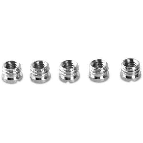 SmallRig 1/4"-20 to 3/8"-16 Screw Adapter (5-Pack) 1610
