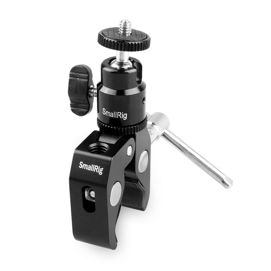 Smallrig Super Clamp Mount with 1/4" Screw Ball Head Mount 1124