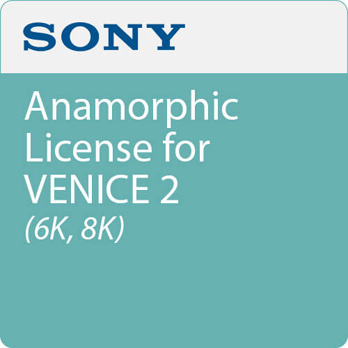 Sony Anamorphic License for VENICE 2 (6K, 8K) - Main Product Image