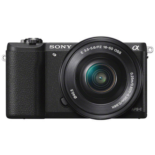 Sony Alpha a5100 Mirrorless Digital Camera with 16-50mm Lens (Black) - Professional cameras