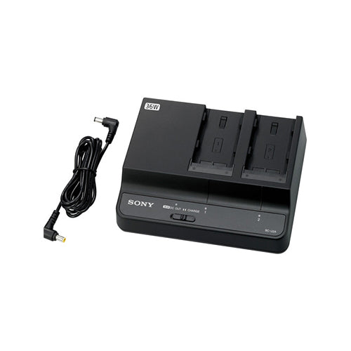 Sony BC-U2A Dual-Bay Battery Charger / AC Adapter for BP-U90, U60, U60T, U30
