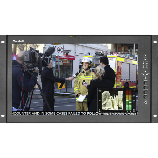 Marshall Electronics V-LCD171MD 17.3" Full HD Rackmount Monitor with MD-3GE Module