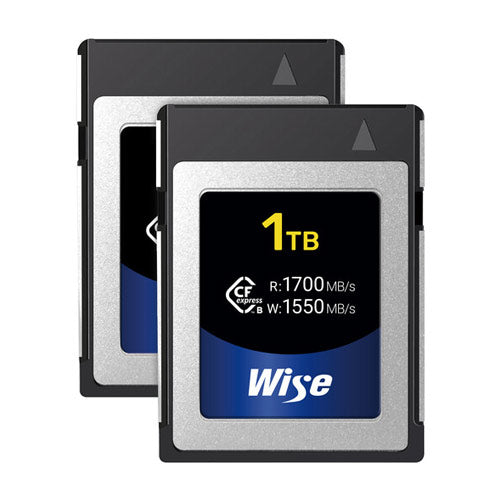 Wise Advanced 1TB CFX-B Series CFexpress Memory Card (2-Pack)