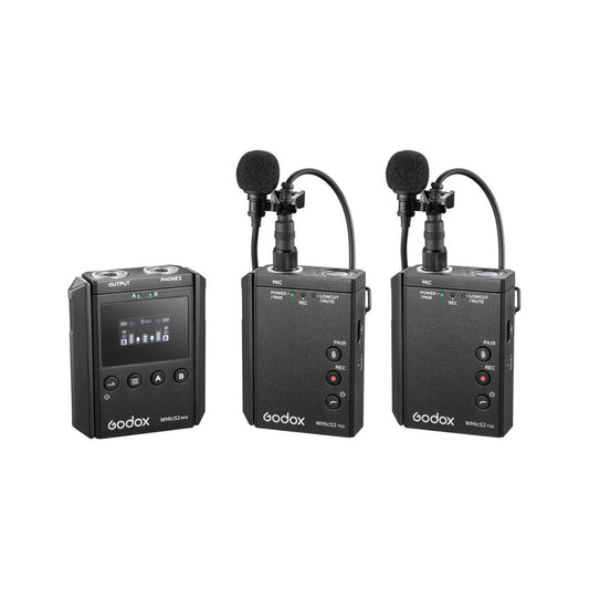 Godox UHF Dual compact Wireless Microphone System