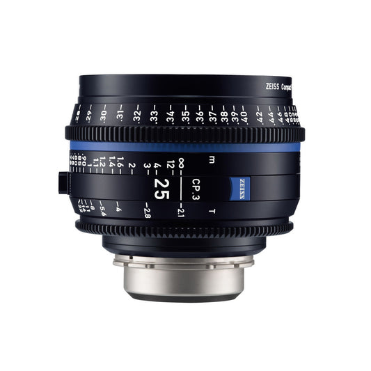 ZEISS CP.3 25mm T2.1 Compact Prime Lens(PL Mount, Meters)