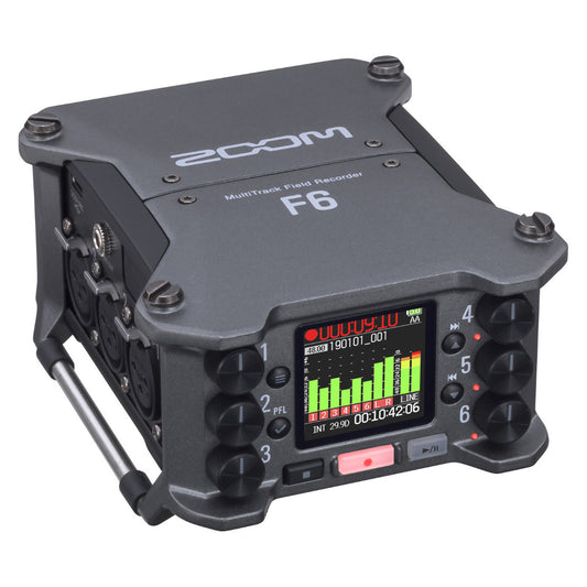 Zoom F6 6-Input / 14-Track Multitrack Field Recorder