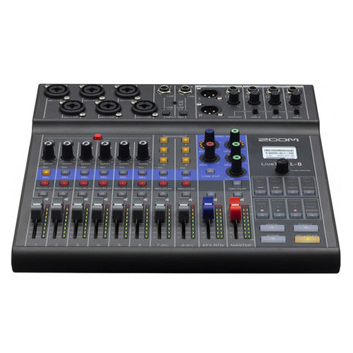 Zoom LiveTrak L-8 Portable 8-Channel Digital Mixer and Multitrack Recorder