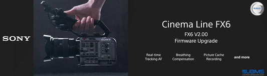 Sony ILME-FX6 System Software (Firmware) Update Ver. 2.00 (Windows)