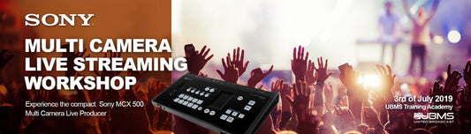 Sony Multi Camera Live Streaming workshop